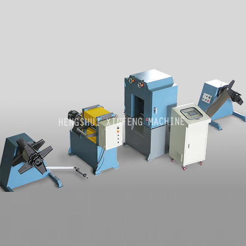 Expanded metal mesh line (roll in & roll out)