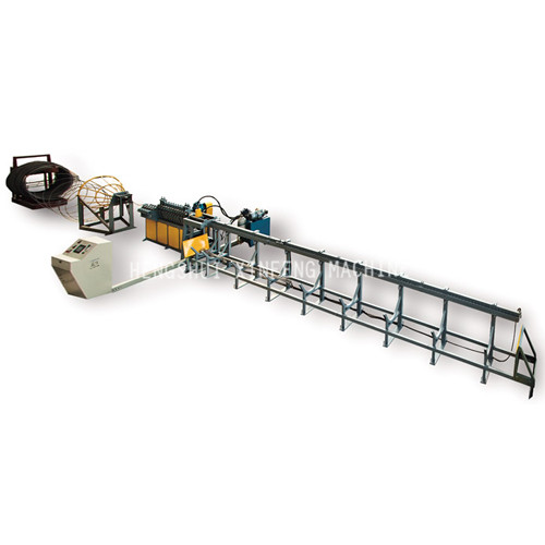Hydraulic wire straightening and cutting machine