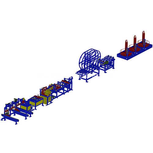 2D truss girder welding machine