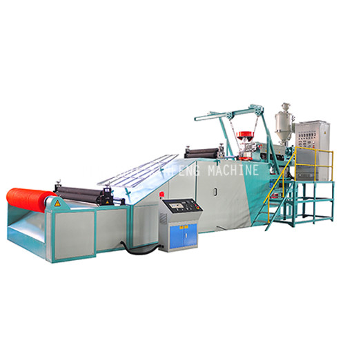 PE plastic rigid flat net machine